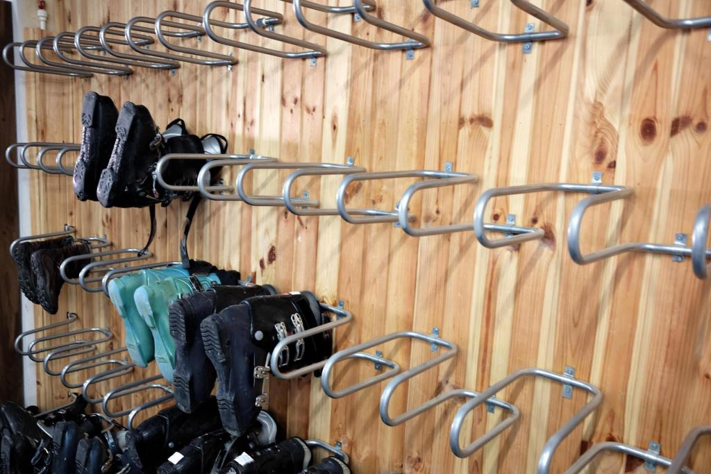 Industrial ski racks
